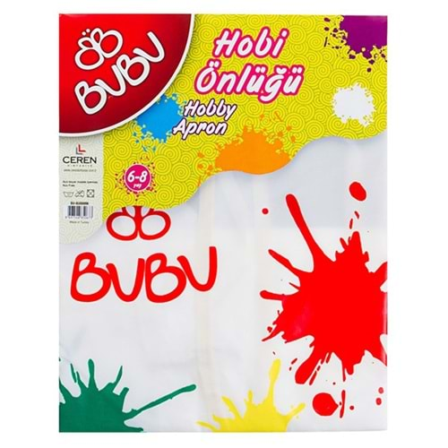 BUBU BOYAMA ÖNLÜĞÜ 6-8 YAŞ SU GEÇİRMEZ-BUBU00006