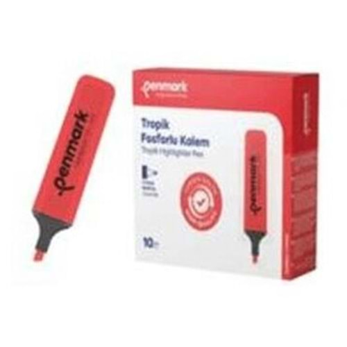 PENMARK TROPİK FOSFORLU KALEM YENİ KIRMIZI-HS-505-24