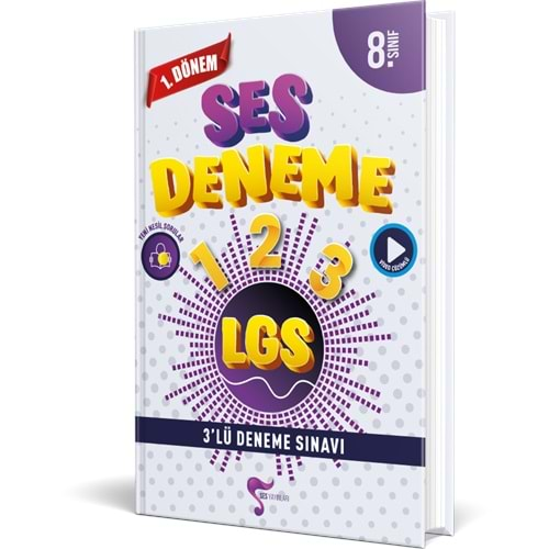 SES YAYINLARI 8.SINIF LGS 1.DÖNEM 3 LÜ DENEME SINAVI ÖZEL BASKI-2023