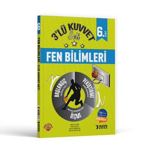 İŞLEYEN ZEKA 6.SINIF FEN BİLİMLERİ 3 LÜ KUVVET SETİ-2025