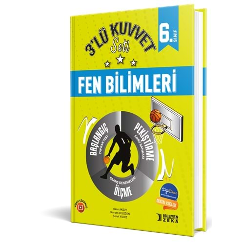 İŞLEYEN ZEKA 6.SINIF FEN BİLİMLERİ 3 LÜ KUVVET SETİ-2023