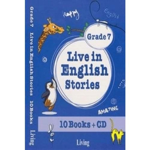 LİVİNG LİVE İN ENGLİSH STORİES GRADE 7-10 KİTAP TAKIM