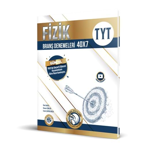 BİLGİ SARMAL TYT FİZİK 40*7 BRANŞ DENEMELERİ-2025