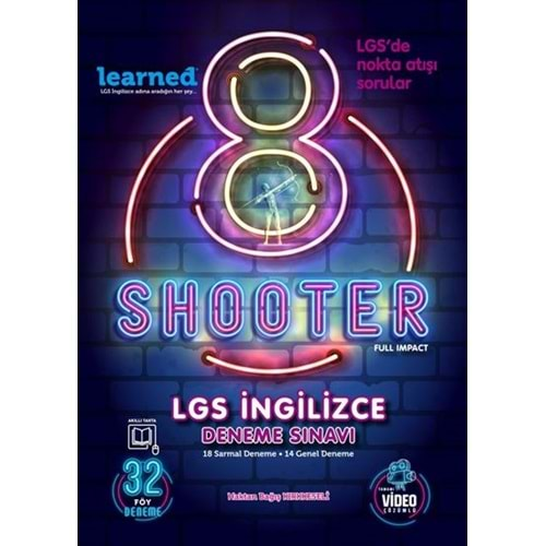 LEARNED 8.SINIF SHOOTER LGS İNGİLİZCE DENEME SINAVI