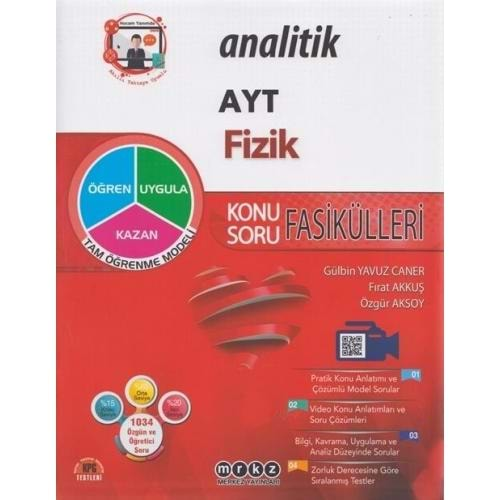 MERKEZ AYT ANALİTİK FİZİK KONU-SORU FASİKÜLLERİ-2024