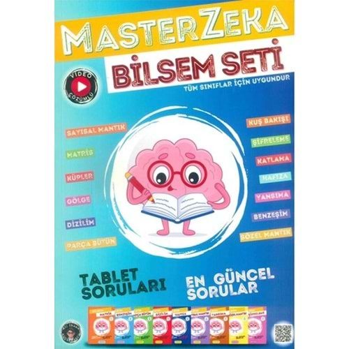 MASTER ZEKA TÜM SINIFLAR İÇİN BİLSEM SORU BANKASI