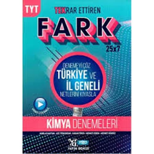 YAYIN DENİZİ TYT PRO FARK DENEME KİMYA - 2021