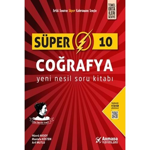 ARMADA 10.SINIF SÜPER COĞRAFYA YENİ NESİL SORU KİTABI