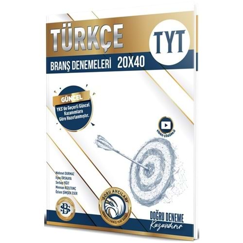 BİLGİ SARMAL TYT TÜRKÇE 20*40 BRANŞ DENEMELERİ-2025