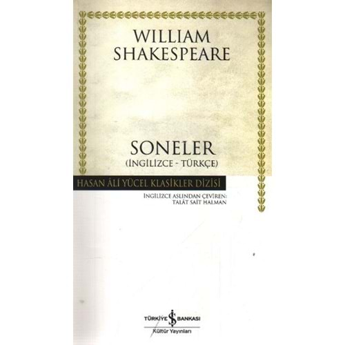 SONELER-WILLIAM SHAKESPEARE-İŞ BANKASI KÜLTÜR YAYINLARI