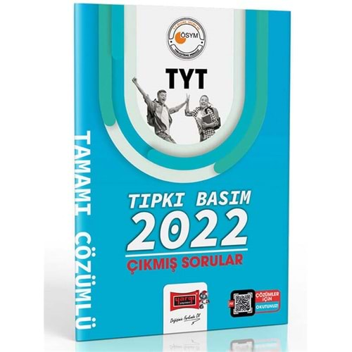 YARGI TYT TIPKI BASIM 2022 TAMAMI ÇÖZÜMLÜ ÇIKMIŞ SORULAR