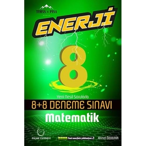 PALME 8.SINIF ENERJİ 8+8 MATEMATİK DENEME SINAVI