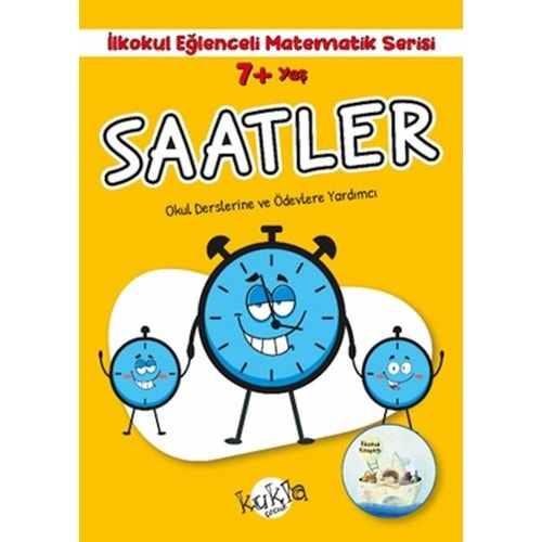 SAATLER 7+YAŞ İLKOKUL EĞLENCELİ MATEMATİK SERİSİ-BUÇE DAYI-KUKLA YAYINLARI