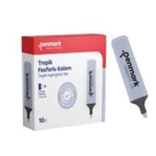 PENMARK TROPİK FOSFORLU KALEM YENİ GRİ-HS-505-21