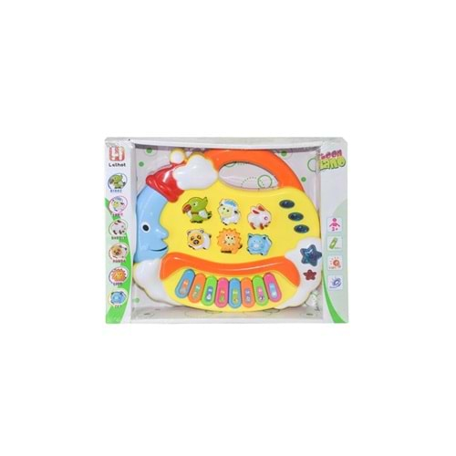 İNTERTOYS PİLLİ MÜZİKLİ PİYANO-5025