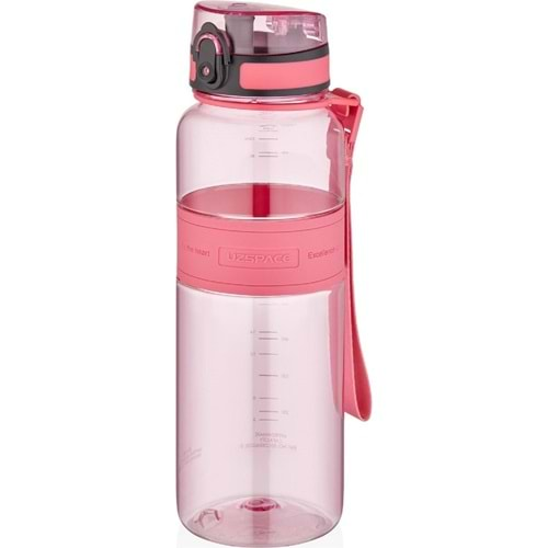 UZSPACE 1000 ML TRİTAN MATARA (PLUM RED)-5031