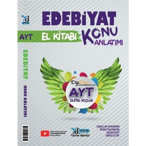 YAYIN DENİZİ AYT EDEBİYAT PRO KONU ANLATIMI EL KİTABI-2024