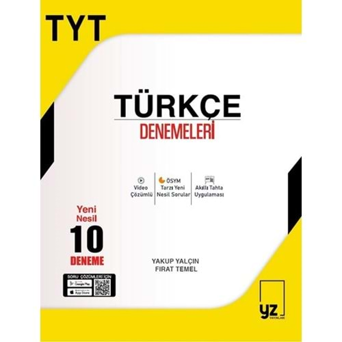 YZ TYT TÜRKÇE 10 DENEME SINAVI