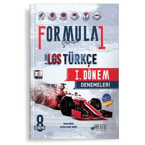 SON VİRAJ 8.SINIF LGS TÜRKÇE FORMULA SERİSİ 1.DÖNEM DENEMELERİ ÖZEL BASKI-2023