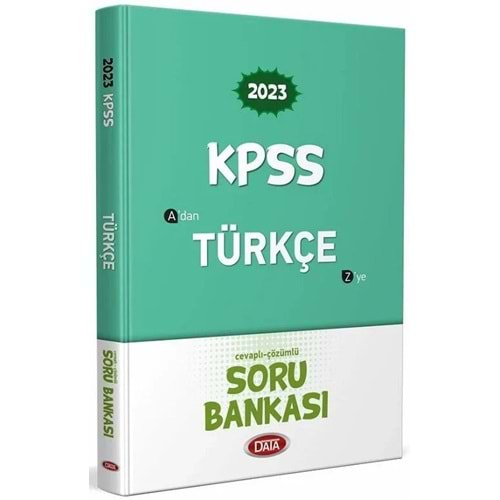 DATA KPSS 2023 TÜRKÇE SORU BANKASI