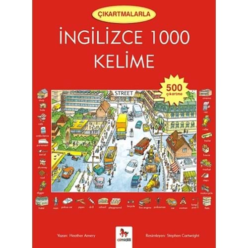 ÇIKARTMALARLA İNGİLİZCE 1000 KELİME-ALMİDİLLİ