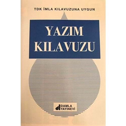 YAZIM KILAVUZU PLASTİK KAPAK-SARA GÜRBÜZ ÖZEREN-DAMLA YAYINEVİ