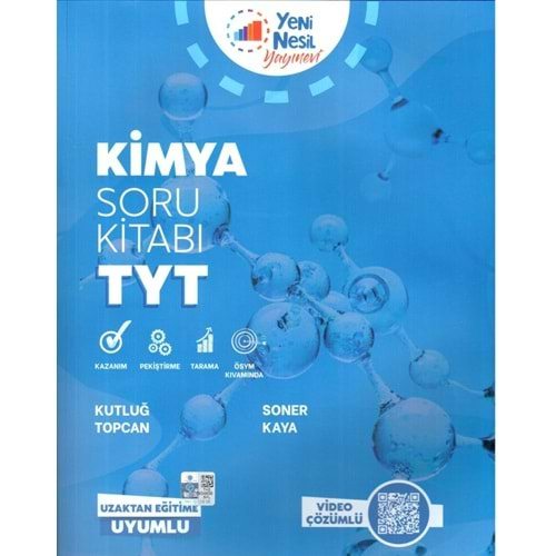 YENİ NESİL TYT KİMYA SORU KİTABI