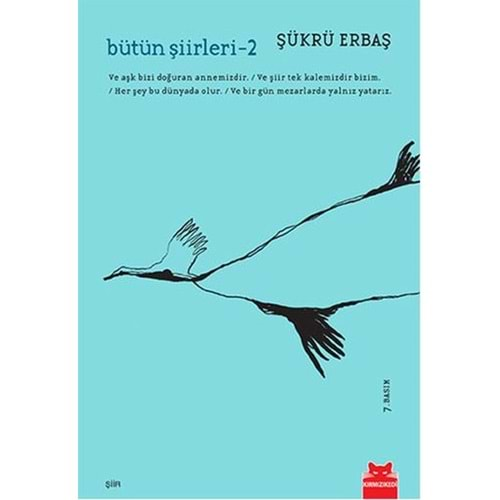 BÜTÜN ŞİİRLERİ 2-ŞÜKRÜ ERBAŞ-KIRMIZI KEDİ