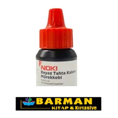 NOKİ BEYAZ TAHTA KALEMİ MÜREKKEBİ 100 ML KIRMIZI-1663-100-080