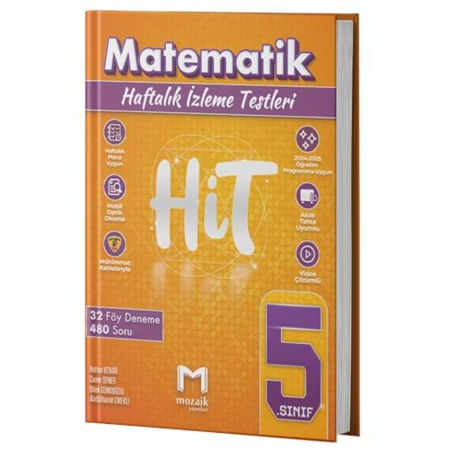 MOZAİK 5.SINIF MATEMATİK HİT 32 DENEME-2025