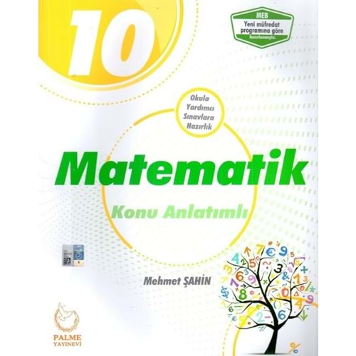 PALME 10.SINIF MATEMATİK KONU ANLATIMLI