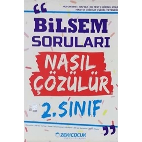 ZEKİÇOCUK 2.SINIF BİLSEM SORULARI NASIL ÇÖZÜLÜR