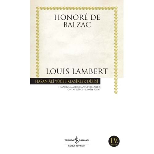 LOUİS LAMBERT-HONORE DE BALZAC-İŞ BANKASI