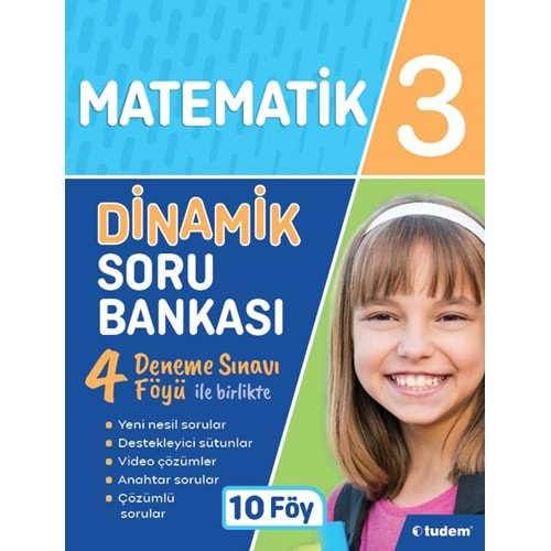 TUDEM 3.SINIF MATEMATİK DİNAMİK SORU BANKASI 10 FÖY