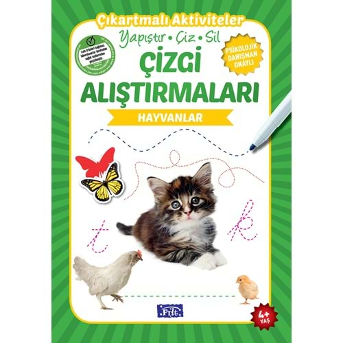 PARILTI HAYVANLAR-ÇİZGİ ALIŞTIRMALARI