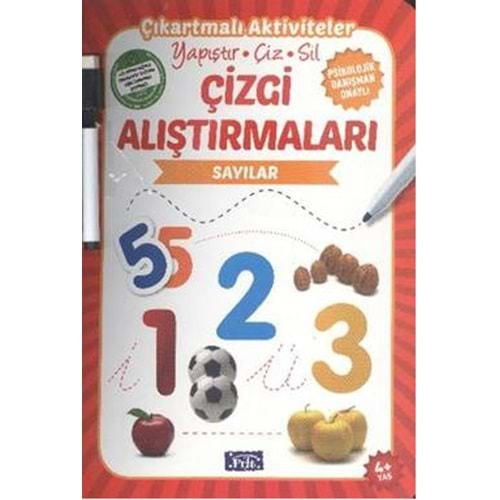 PARILTI ÇİZGİ ALIŞTIRMALARI SAYILAR