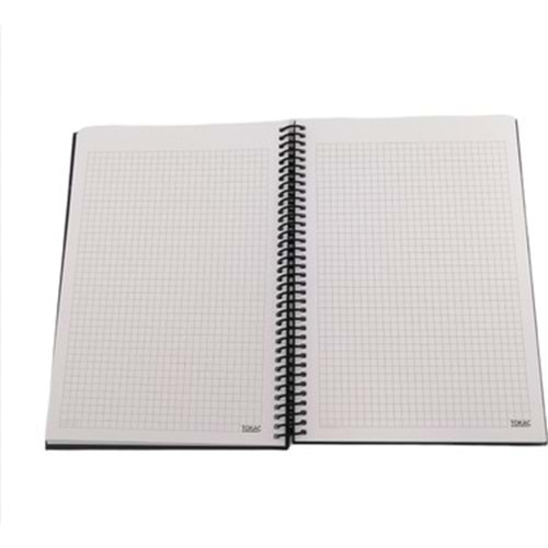 TOKAÇ COLORFUL SERT KAPAK SPİRALLİ 17*24 96 YAPRAK KARELİ DEFTER-TOK-79363