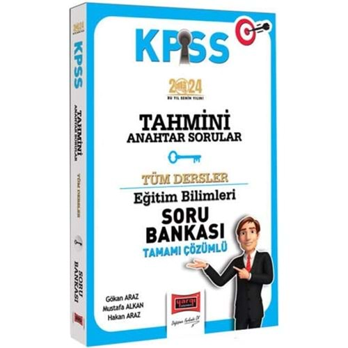 YARGI KPSS 2024 EĞİTİM BİLİMLERİ ANAHTAR SERİSİ TAHMİNİ ANAHTAR SORULAR TAMAMI ÇÖZÜMLÜ SORU BANKASI