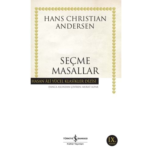 SEÇME MASALLAR-HANS CHRISTIAN ANDERSEN-İŞ BANKASI