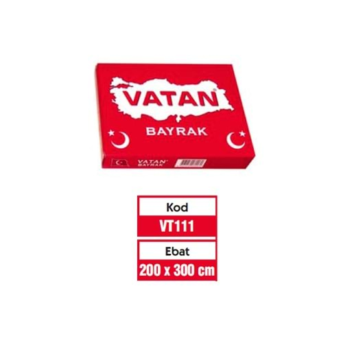 VATAN 200*300 BAYRAK