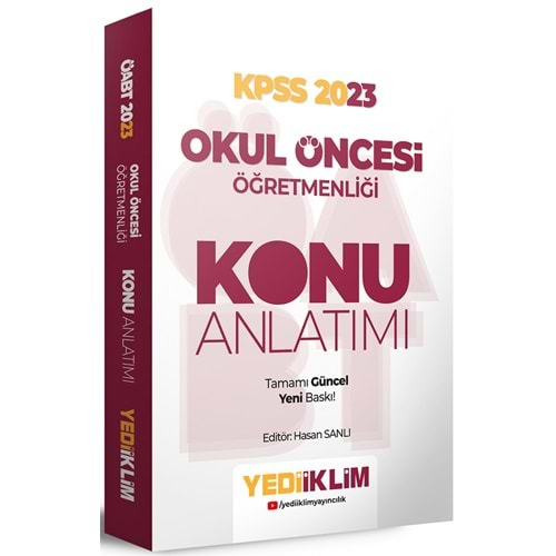 YEDİİKLİM ÖABT 2023 OKUL ÖNCESİ ÖĞRETMENLİĞİ KONU ANLATIMLI