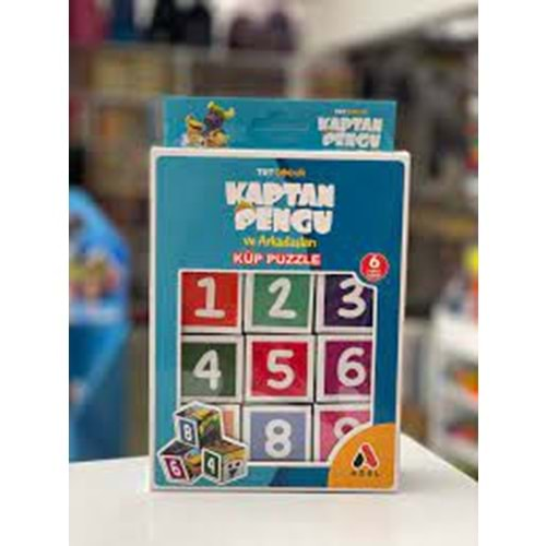 ADEL TRT ÇOCUK KAPTAN PENGU VE ARKADAŞLARI KÜP PUZZLE