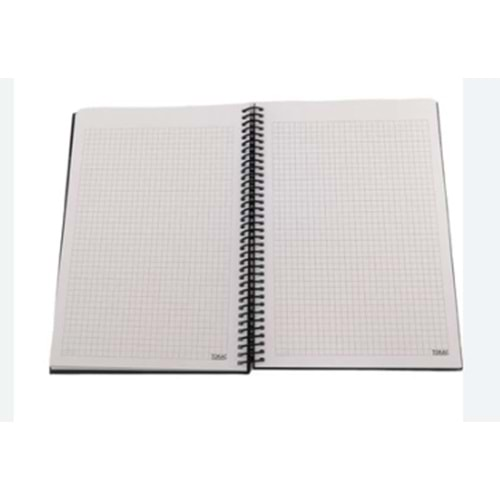 TOKAÇ PASTELLO SERT KAPAK SPİRALLİ 17*24 96 YAPRAK KARELİ DEFTER-TOK-79526