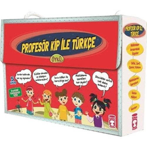 PROFESÖR KİP İLE TÜRKÇE 5 KİTAP -TİMAŞ