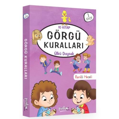 1.SINIF GÖRGÜ KURALLARI SERİSİ-ÜLKÜ DUYSAK-PİNOKYO YAYINLARI