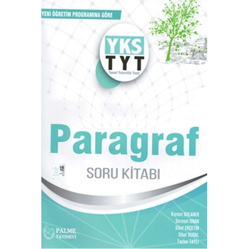 PALME TYT PARAGRAF SORU KİTABI