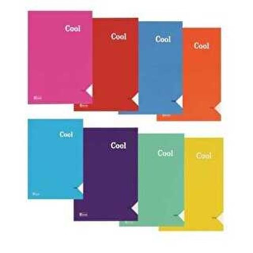 KESKİN COLOR COOL A4 60 YAPRAK ÇİZGİSİZ PP KAPAK DİKİŞLİ DEFTER-321840-99