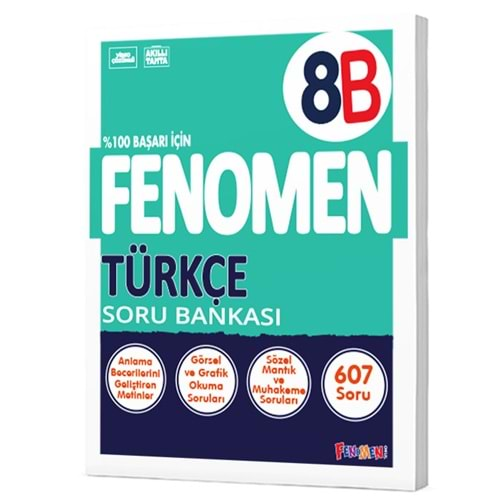 GAMA FENOMEN 8.SINIF TÜRKÇE (B) SORU BANKASI