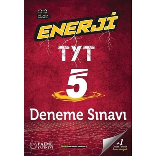 PALME TYT ENERJİ 5 DENEME SINAVI