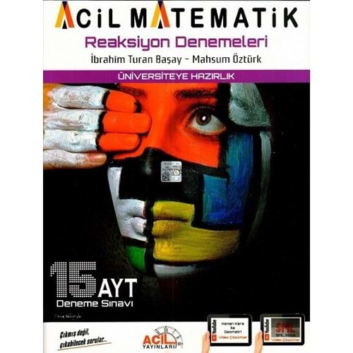 ACİL AYT REAKSİYON 15 DENEMELERİ-2022